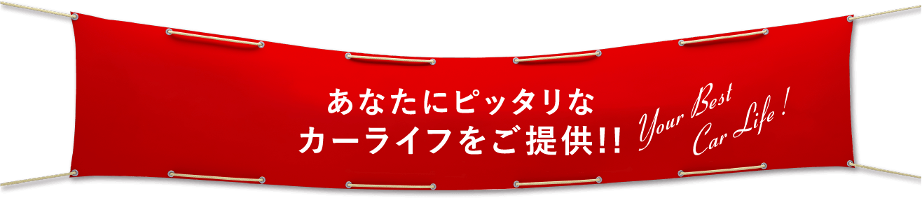 あなたにピッタリなカーライフをご提供!