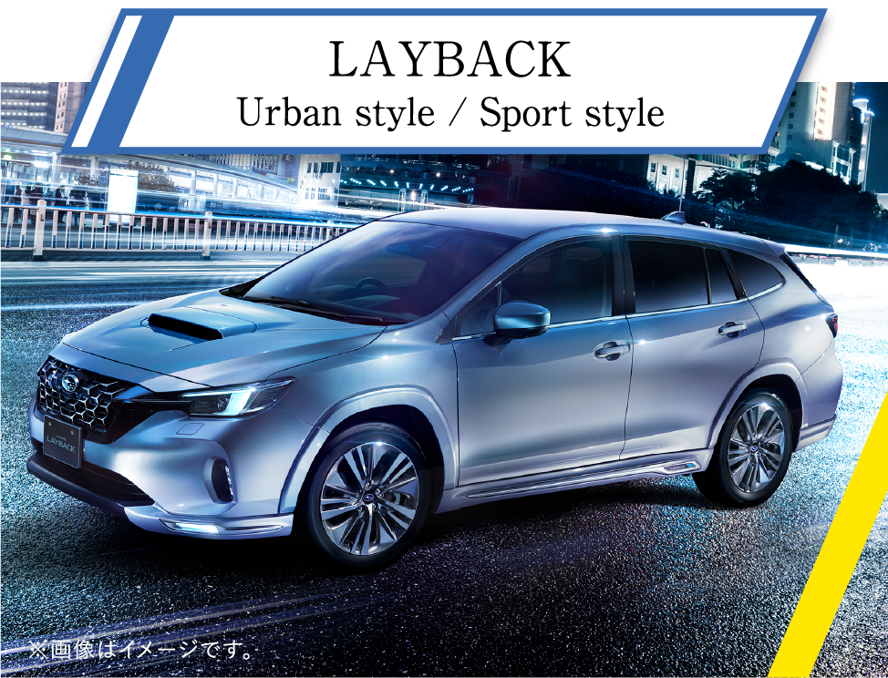 LAYBACK Urban style / Sport style