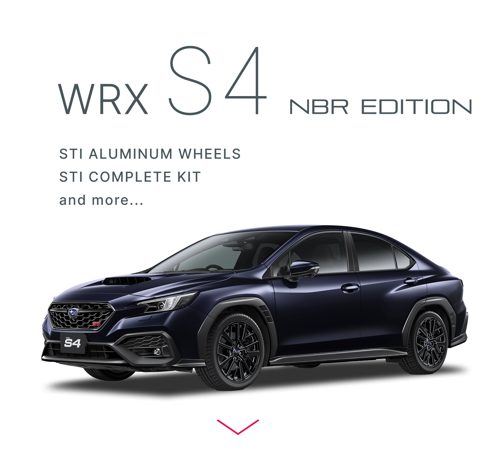 WRX S4 NBR EDITION 